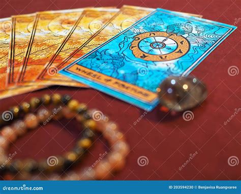 Tarot Card Reading Wheel Of Fortune Teller Astrologer Divination