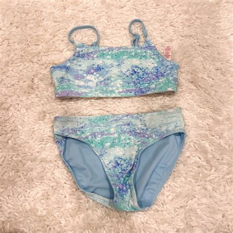Justice Swim Justice Reversible Bikini Poshmark