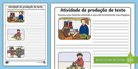 Produção De Texto Para O 3 Ano