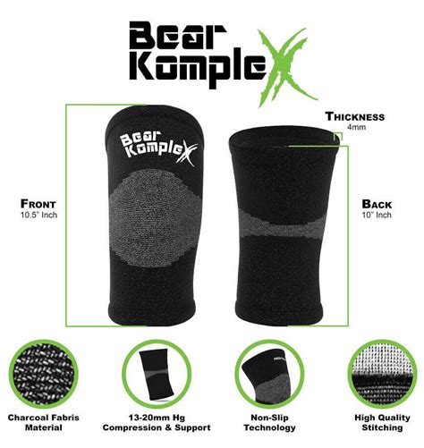 Bear Komplex Knebeskyttelse Knee Sleeves Lite Knestøtte