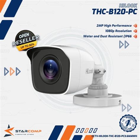 Jual Kamera CCTV Hilook THC B120 PC 2MP Outdoor Camera Di Lapak