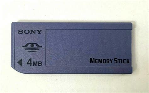 Genuine Sony Memory Stick Old Ms Mb Mb Msa A Msa A Msa A Msa