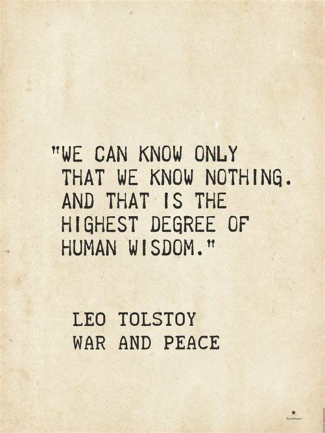 leo tolstoy quotes war and peace - Leonora Doughty