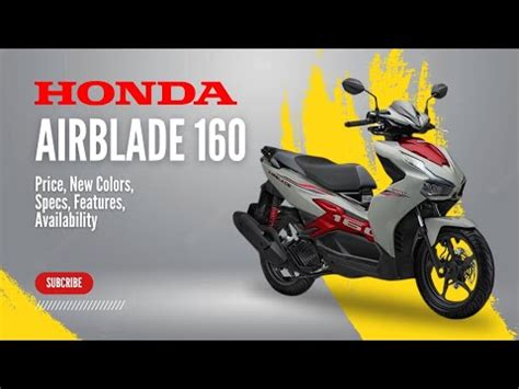 Honda Airblade Price New Colors Specs Features