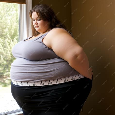 Premium Photo | Overweight woman