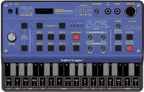 Behringer CZ-1 Takes Inspiration From Vintage Casio Synthesizer ...