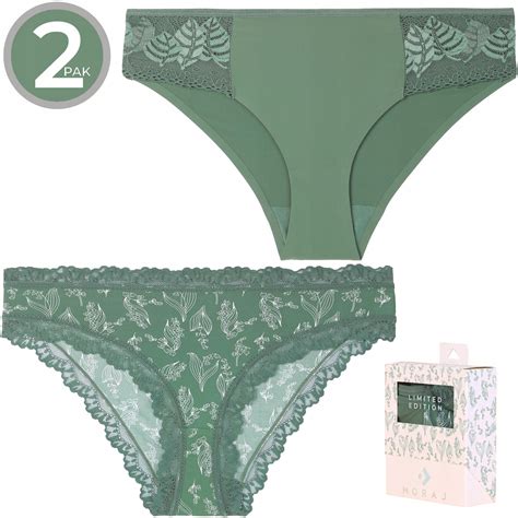 MAJTKI DAMSKIE FIGI BIKINI KORONKOWE W PUDEŁKU PREZENT MORAJ PAK L Cena