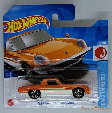 Hot Wheels HW J Imports 1968 Mazda Cosmo Sport ManóSho