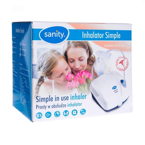 Inhalator dla dzieci i dorosłych SANITY Smart Easy Sanity AGD