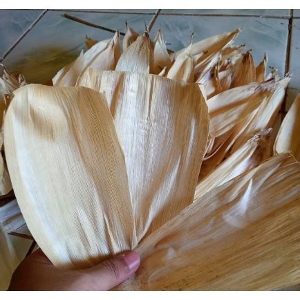 Jual Klobot Kulit Jagung Kering Corn Husks Proses Blicing Shopee