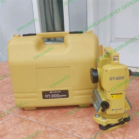 Jual Digital Theodolite Topcon DT205L DT200 DT 205L Bekas Second