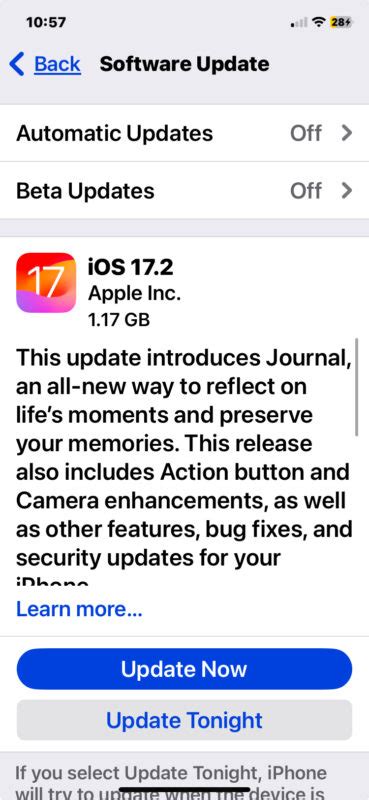 Ios Update For Iphone Released With Journal App Pdf Autofill