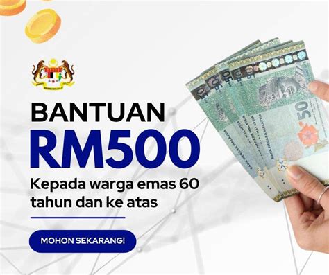 Bantuan Rm Kepada Warga Emas Tahun Dan Ke Atas