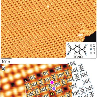 (a) STM overview (1000 Å × 1000 Å) acquired with Vs =− 1 V and... | Download Scientific Diagram