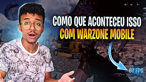 COMO TA RODANDO O WARZONE MOBILE EM UM CELULAR INTERMEDIARIO YouTube