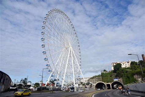 Maior Roda Gigante Da Am Rica Latina Inaugurada No Rio