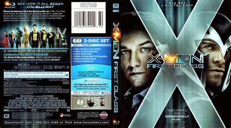 X-Men - First Class blu-ray cover (2011) R1