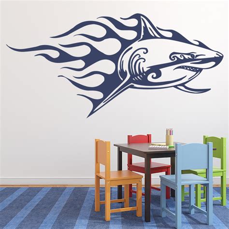 Shark Tribal Animals Wall Sticker