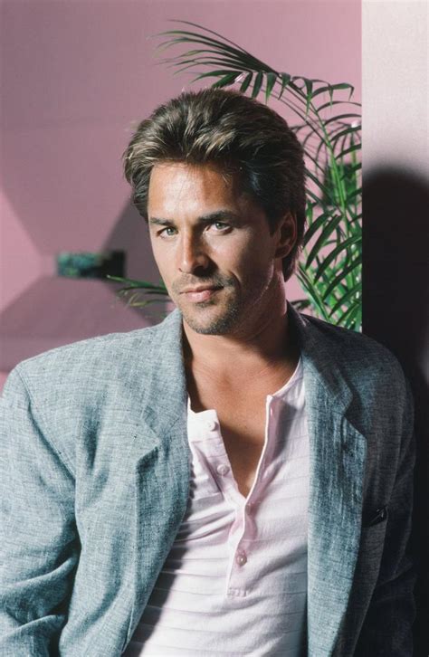 Don Johnson Promo Shot 1986 - Don Johnson - The Miami Vice Community