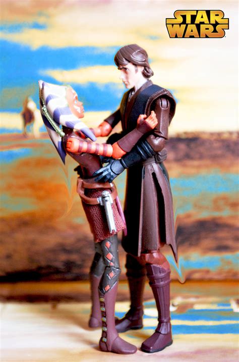 Ahsoka Tano and Anakin Skywalker by robsola on DeviantArt