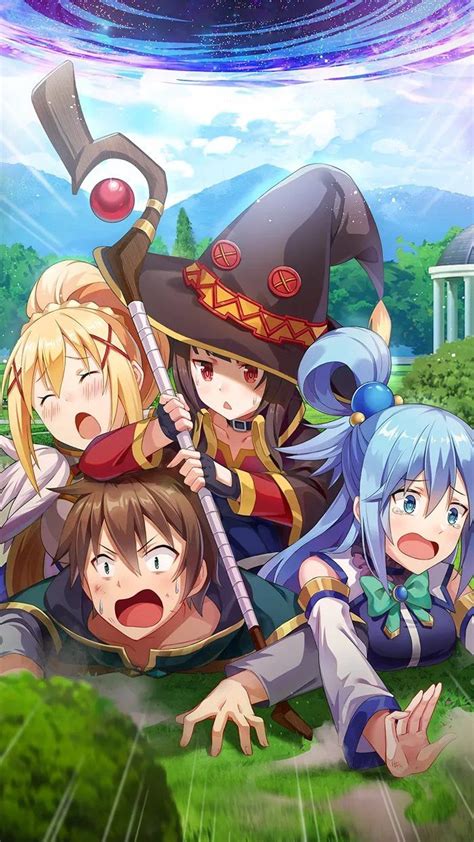 KonoSuba Party! - Anime Wallpaper | Anime, Anime drawings, Cool anime ...