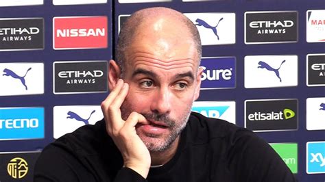 Pep Guardiola Embargoed Pre Match Press Conference Man City V Everton