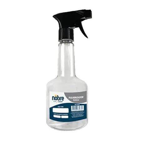 Borrifador Pulverizador Pet Transparente 500 Ml Nobre Pulverizador