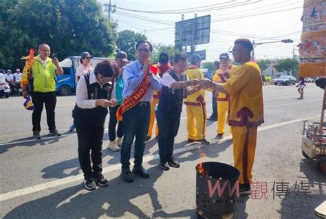 彰化南瑤宮無形文化資產媽祖進香 抵達新港遶境將在奉天宮進香請火