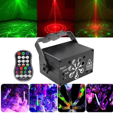 Amazon Dj Disco Stage Party Lights Uv Laser Light Effect Rgb Led