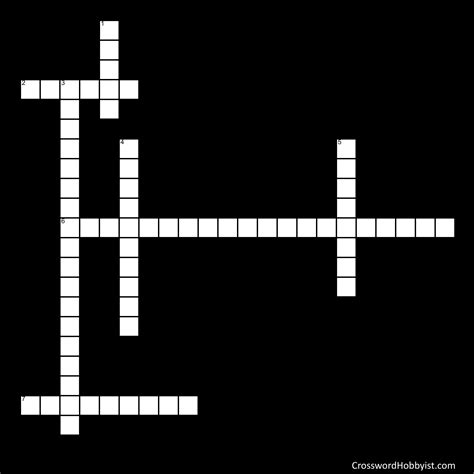 Chapter Vocabulary Quiz Crossword Puzzle