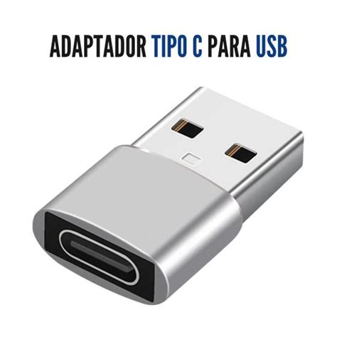 Adaptador Plug Tipo C Fêmea Para Ubs Macho 2 0 Otg Adaptador Tipo C Para Usb Adaptador Usb