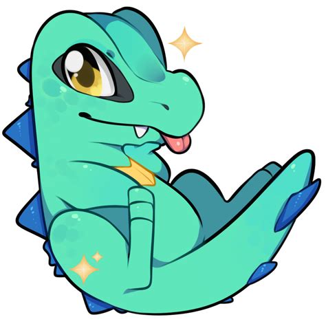 Totodile Evolution Shiny - mealyssa10