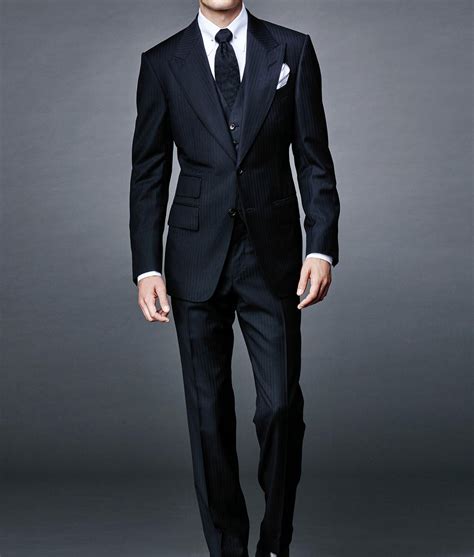 James Bond Spectre Herringbone Pinstripe Suit