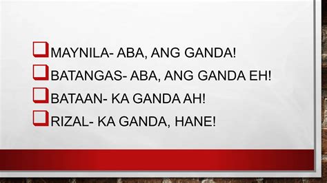 Mga Antas Ng Wika Sa Filipino Ikatlong Ppt