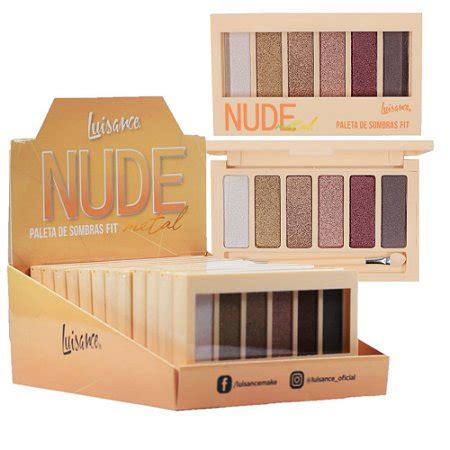 Sombras Nude Em Atacado Luisance L1106 Box C 12 Distribuidora JCF