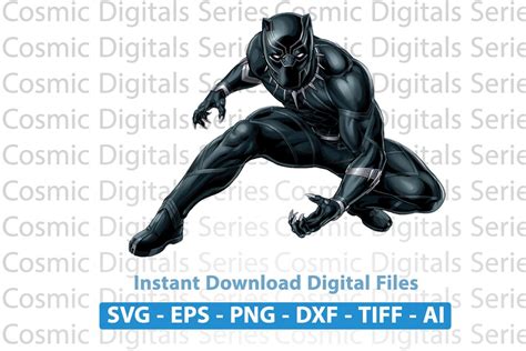 Black Panter Sublimation Design Black Panter Png Digital Files Black