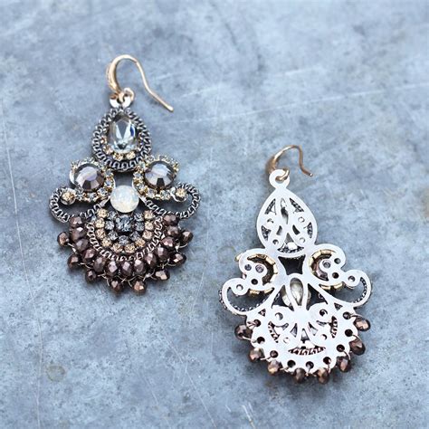 Vintage Style Chandelier Earrings