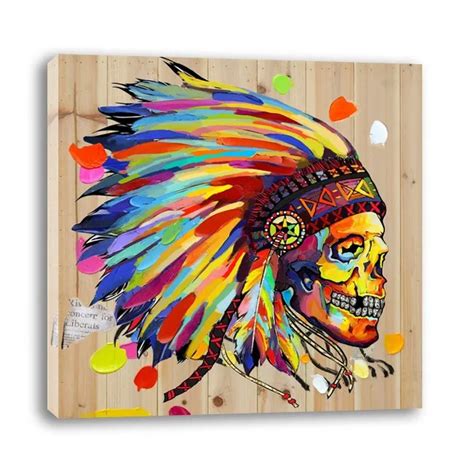 Sexy Naked Woman Oil Painting Abstract African Girl Wall Art Indian Nade Girl Canvas Figurative