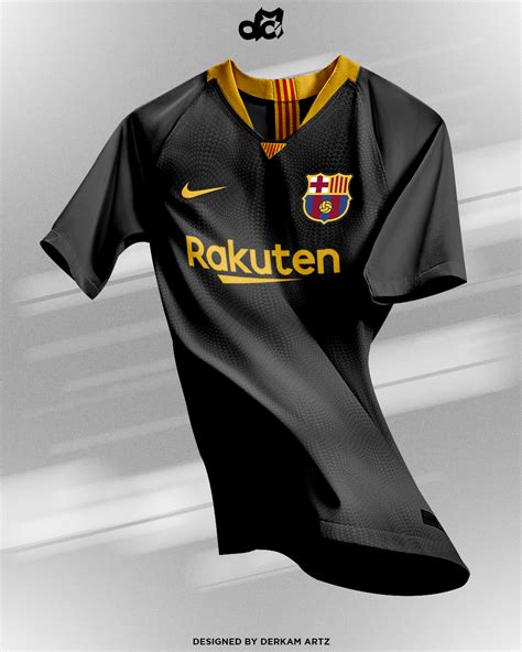 Fc Barcelona Away Kit New Logo