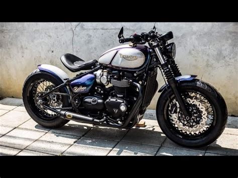 Triumph Bonneville Bobber Black Exhaust Sound Reviewmotors Co