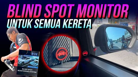 Diy Blindspot Monitor Untuk Semua Kereta Pasang Di Myvi G Youtube