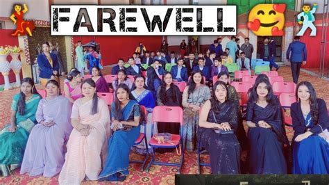 School Farewell Ceremony 2024🥰 Ii Hamare School Me Class 10th Ke Bachho