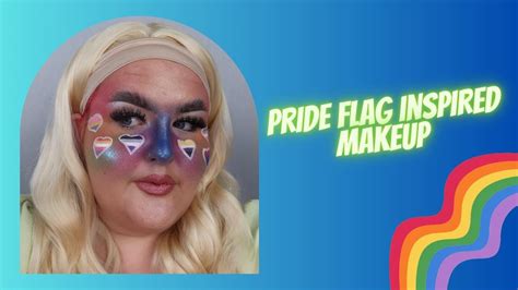 Pride Flag Makeup Tutorial Youtube