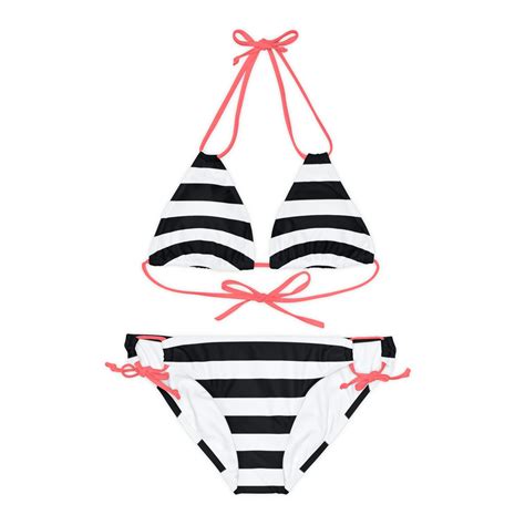 Strappy Bikini Set Sexy Bikini For Women Etsy