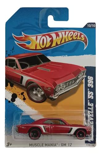Hot Wheels Chevelle Ss Rojo Mlc MercadoLibre
