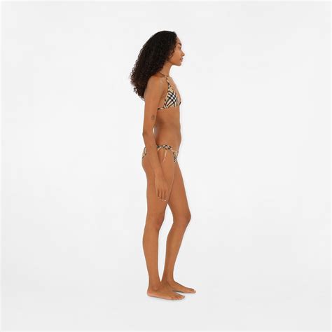 Burberry Check Bikini Briefs REVERSIBLE