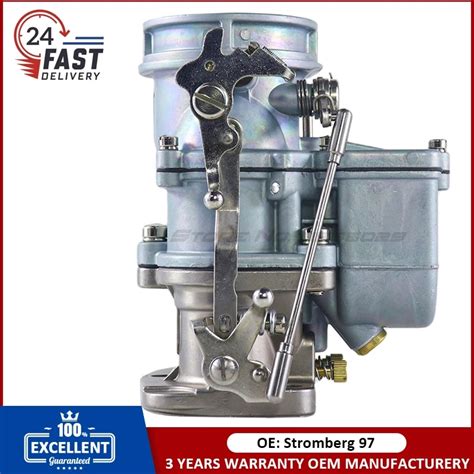 Barrel Carburetor Assy For Ford Mercury Vergaser Replace Stromberg