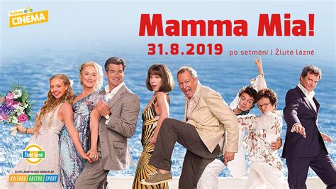 Letní kino Yellow Cinema Mamma Mia Praha Akce Kino