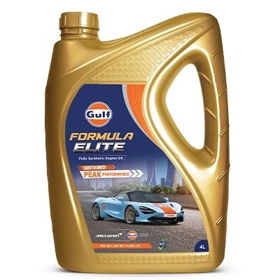 Gulf Formula Suv W Engine Oil Fully Synthetic Engine Oil