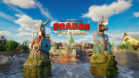 Universal Epic Universe How To Train Your Dragon Isle Of Berk